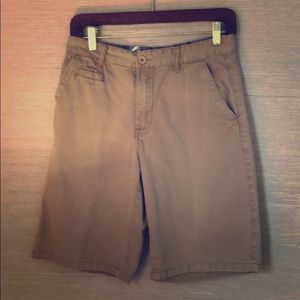 Boys Airwalk khaki shorts 14/16